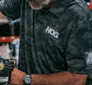 HOG Adidas Shirt: Camo