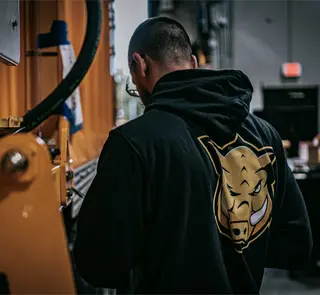 Black Unisex Hoodie