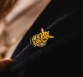 Hog Head Lapel Pin